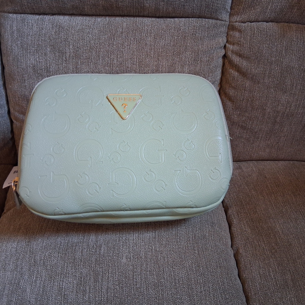 GUESS Mint Green Embossed Women's Bag